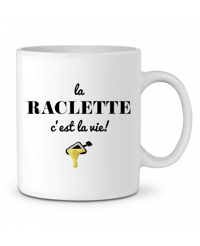 Mug  La raclette c'est la vie par La boutique de Laura