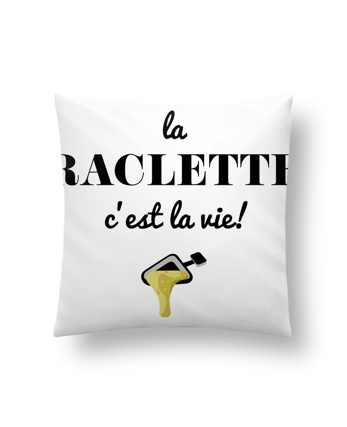 Coussin La raclette c'est la vie par La boutique de Laura