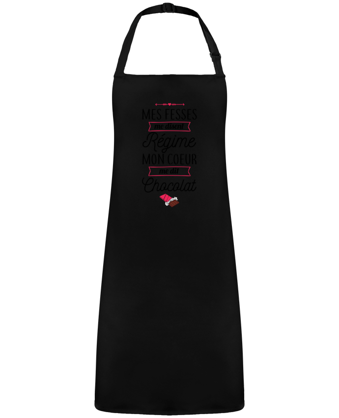 Tablier Régime - Chocolat par  La boutique de Laura
