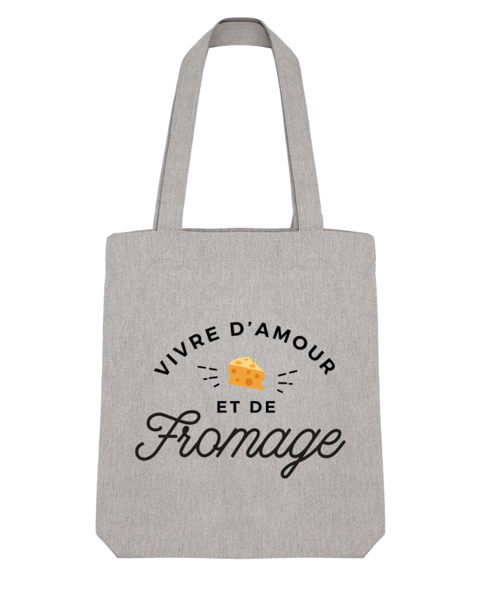 Tote Bag Stanley Stella Vivre d'amour et de fromage par Nana 