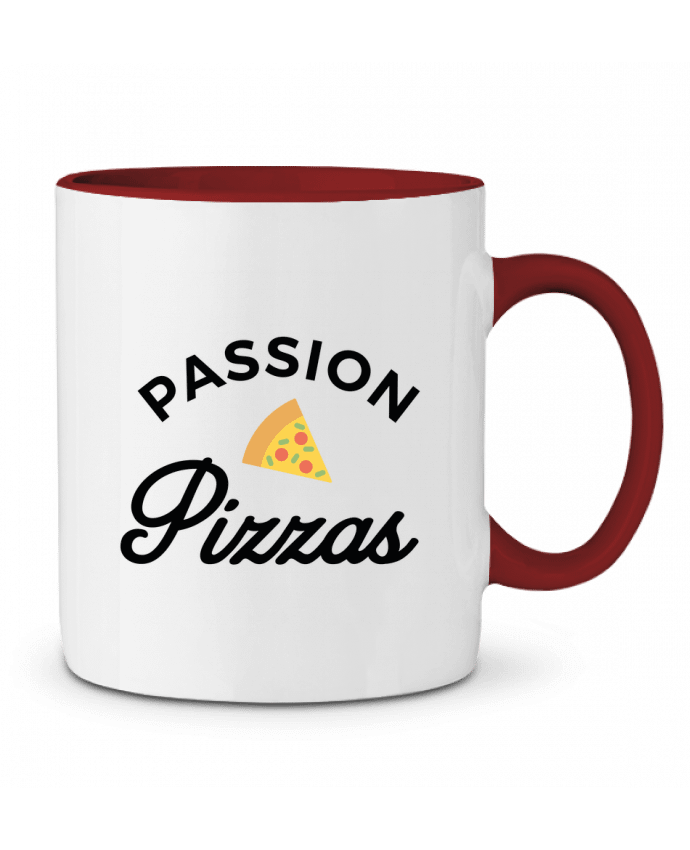 Mug bicolore Passion Pizzas Nana