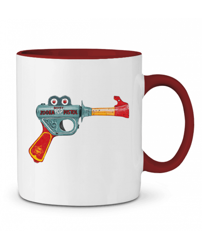 Taza Cerámica Bicolor Gun Toy Florent Bodart