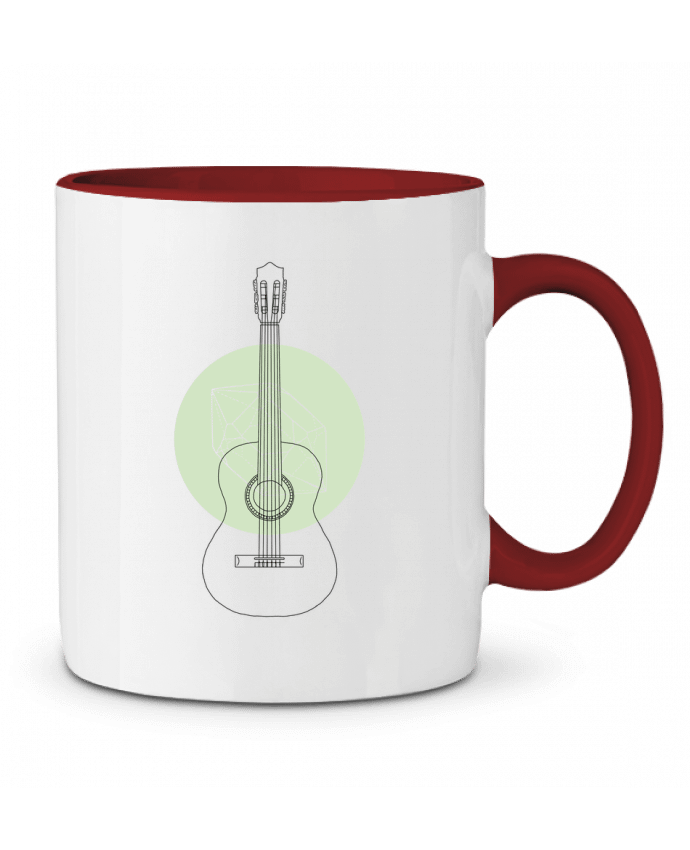 Mug bicolore Guitar Florent Bodart