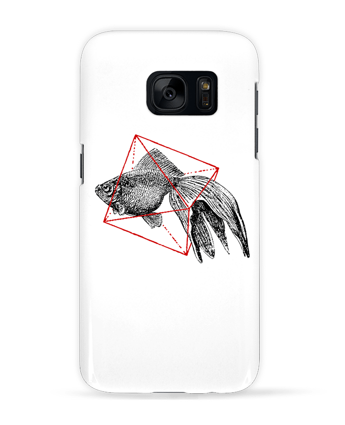 Carcasa Samsung Galaxy S7 Fish in geometrics II por Florent Bodart