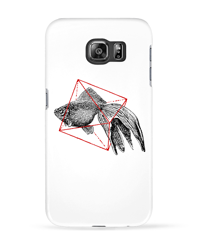Carcasa Samsung Galaxy S6 Fish in geometrics II - Florent Bodart