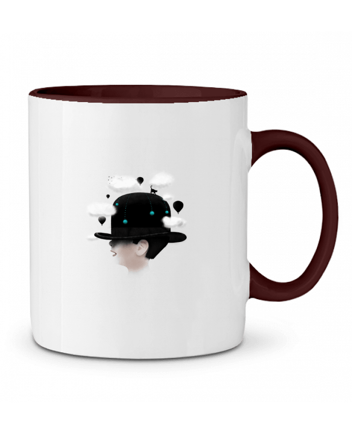 Two-tone Ceramic Mug Dreaming Florent Bodart