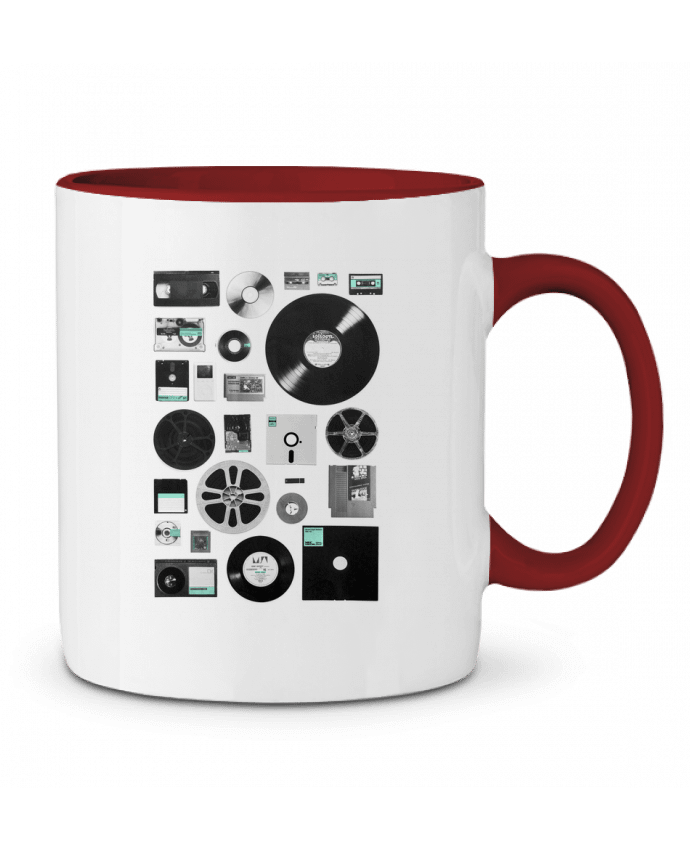 Taza Cerámica Bicolor Data Florent Bodart