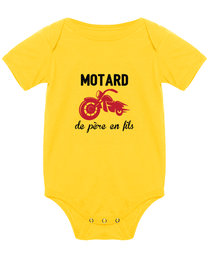 Body bébé Motard de père en fils par tunetoo