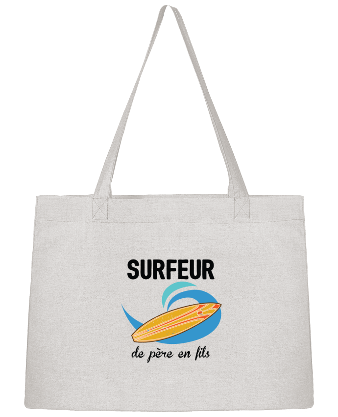 Sac Shopping Surfeur de père en fils par tunetoo