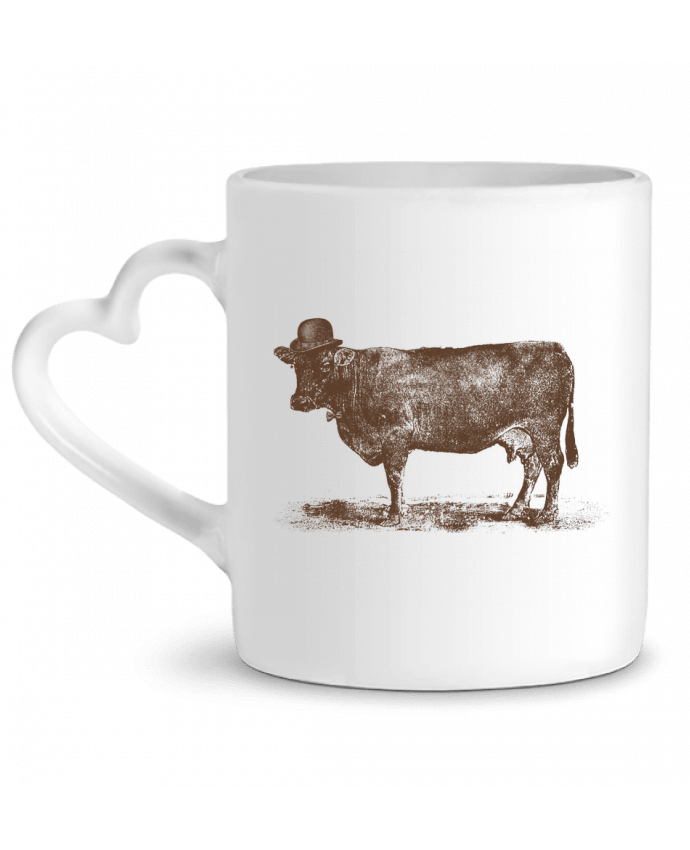 Mug coeur Cow Cow Nut par Florent Bodart