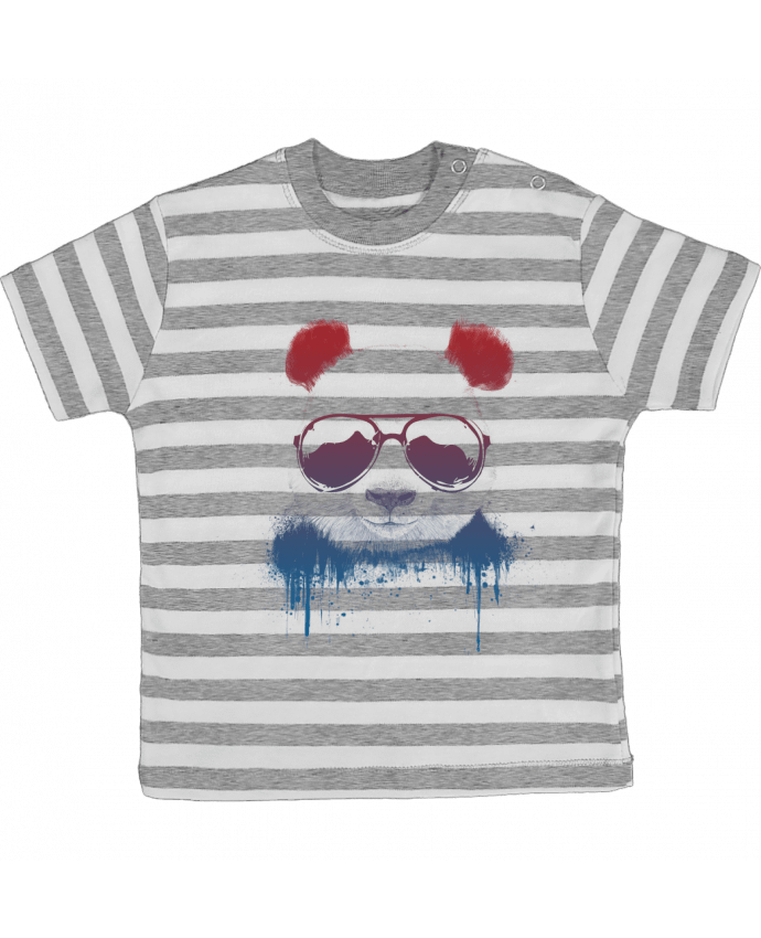 Tee-shirt bébé à rayures Stay Cool II par Balàzs Solti