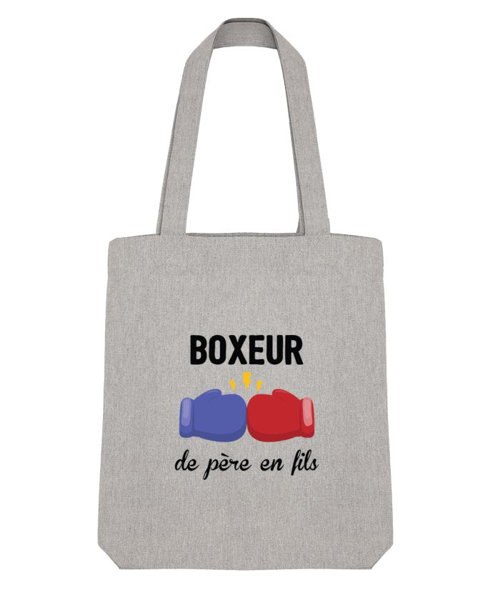 Tote Bag Stanley Stella Boxeur de père en fils par tunetoo 