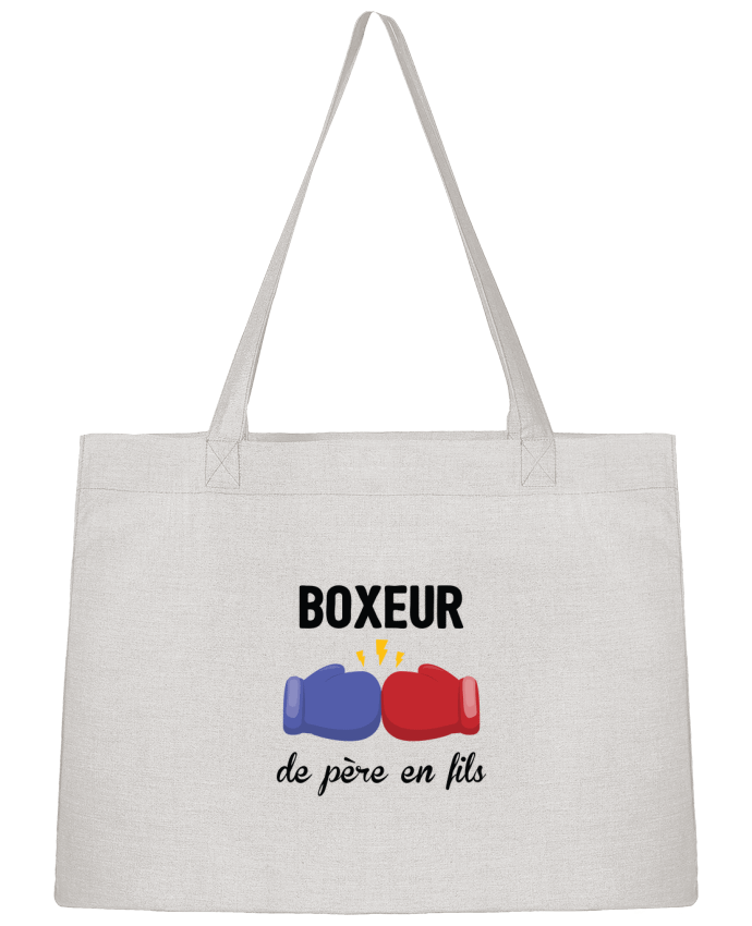 Sac Shopping Boxeur de père en fils par tunetoo