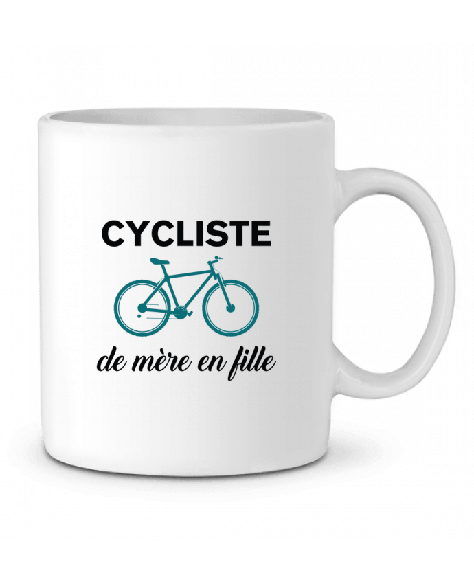 Mug  Cycliste de mère en fille par tunetoo