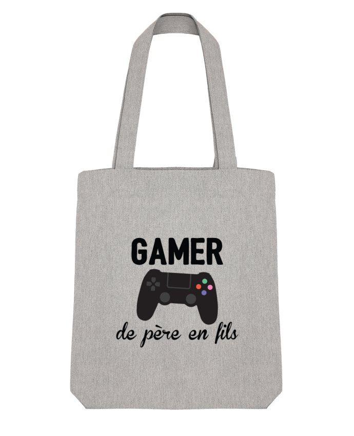 Tote Bag Stanley Stella Gamer de père en fils par tunetoo 