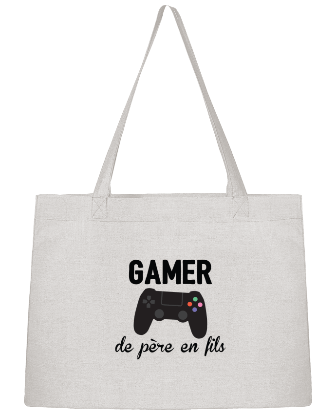Sac Shopping Gamer de père en fils par tunetoo