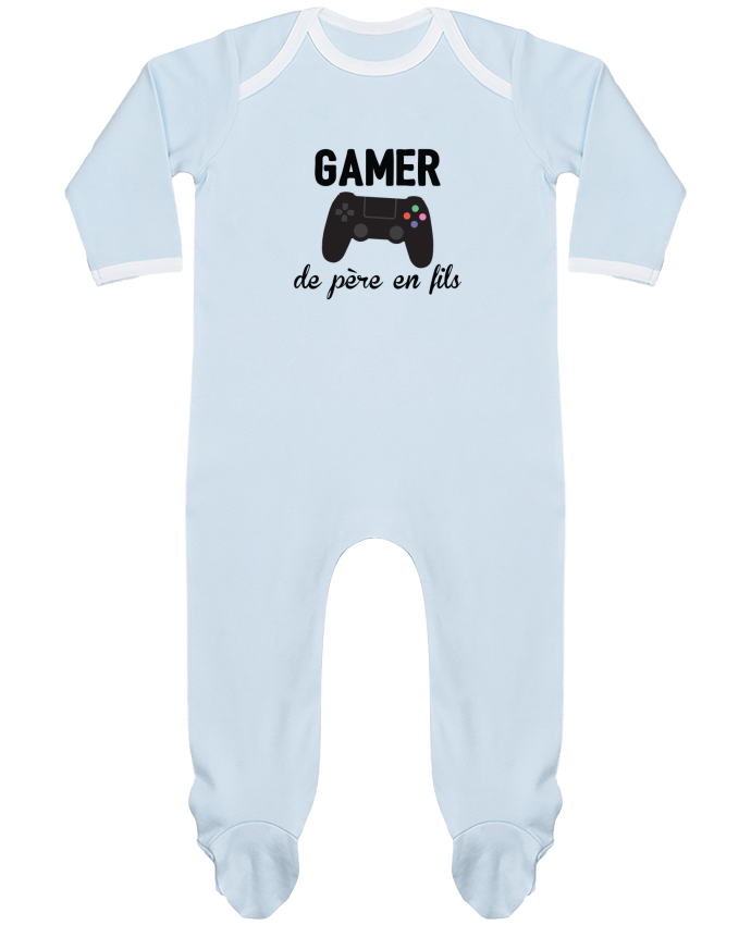 Body Pyjama Bébé Gamer de père en fils par tunetoo