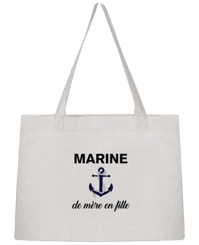 Sac Shopping Marine de mère en fille par tunetoo