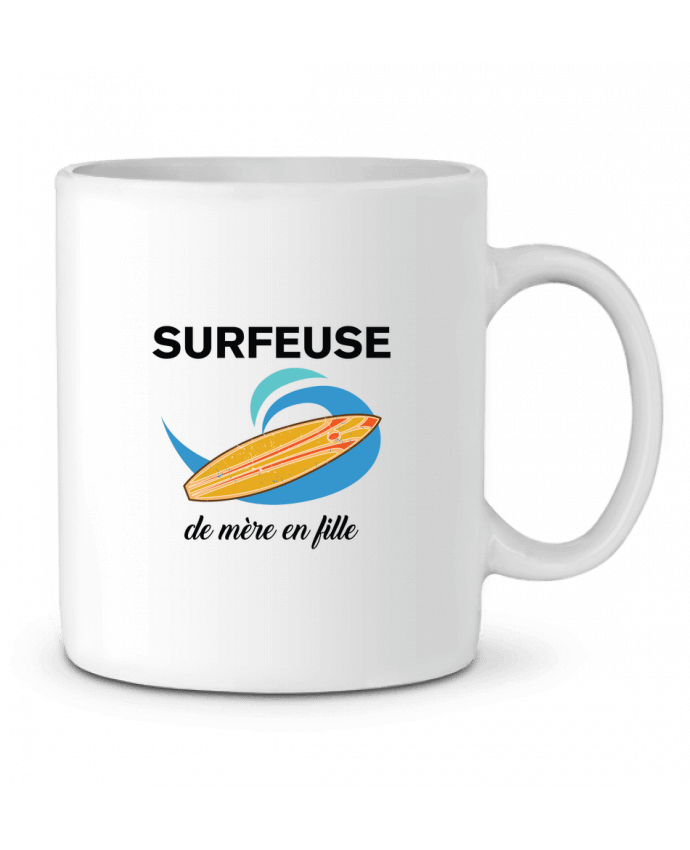 Mug  Surfeuse de mère en fille par tunetoo