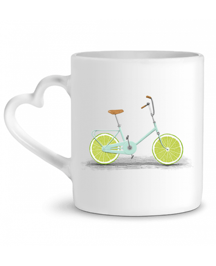 Mug coeur Acid par Florent Bodart