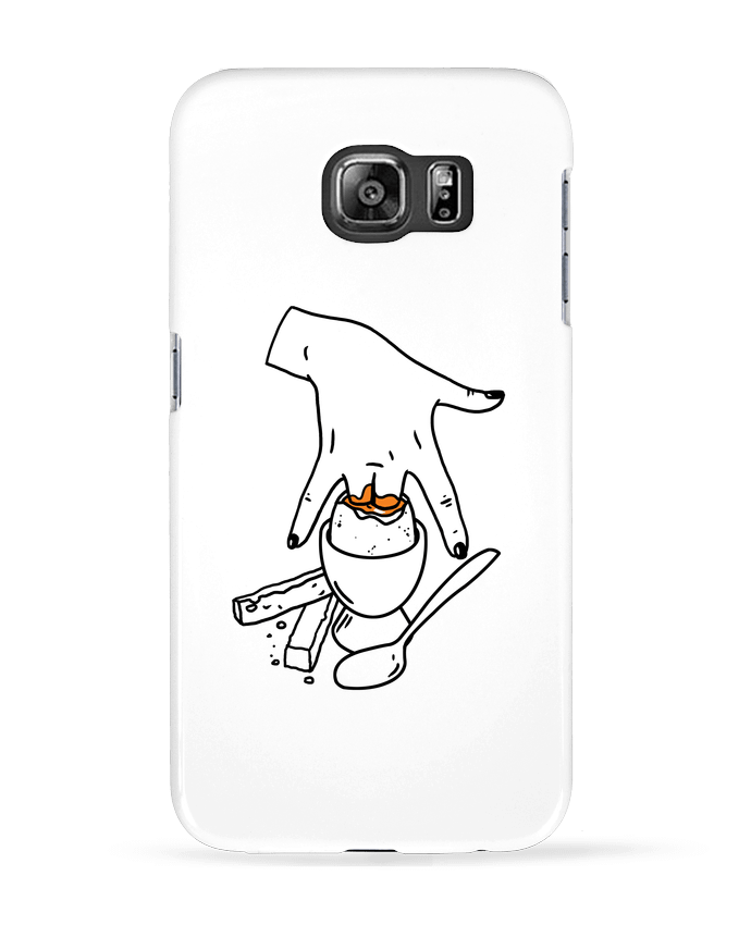 Case 3D Samsung Galaxy S6 Super mouillette ou qui viole un oeuf viole un boeuf - tattooanshort