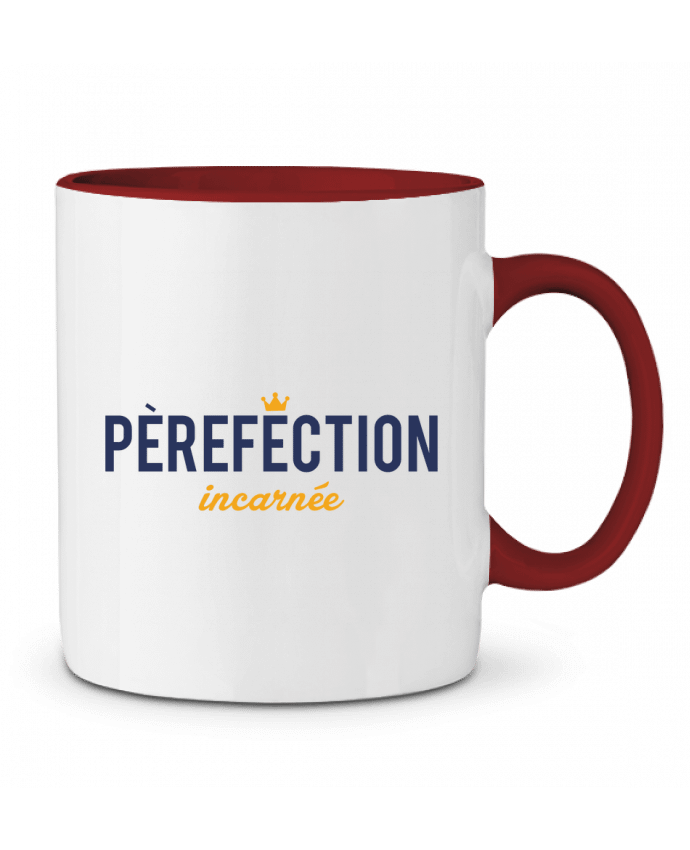 Mug bicolore Pèrefection incarnée tunetoo