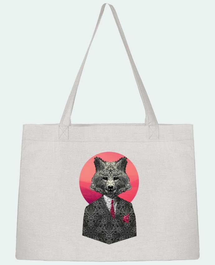 Shopping tote bag Stanley Stella Very Important Fox by ali_gulec