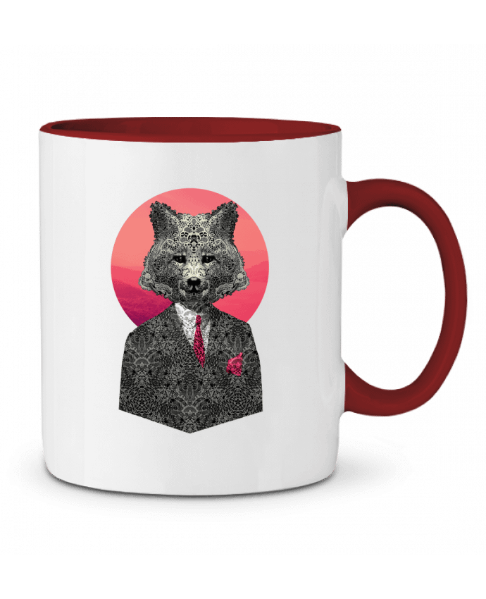 Mug bicolore Very Important Fox ali_gulec