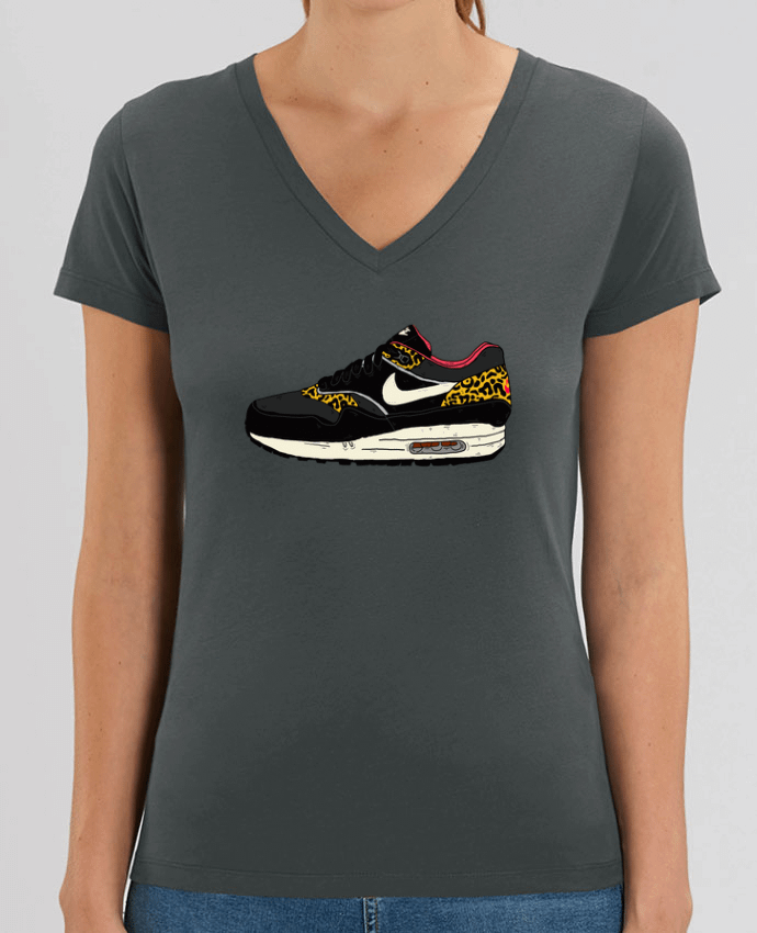 Women V-Neck T-shirt Stella Evoker Airmax léobyd Par  Nick cocozza
