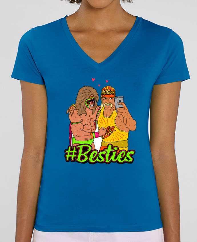 Tee-shirt femme #Besties Catch Par  Nick cocozza