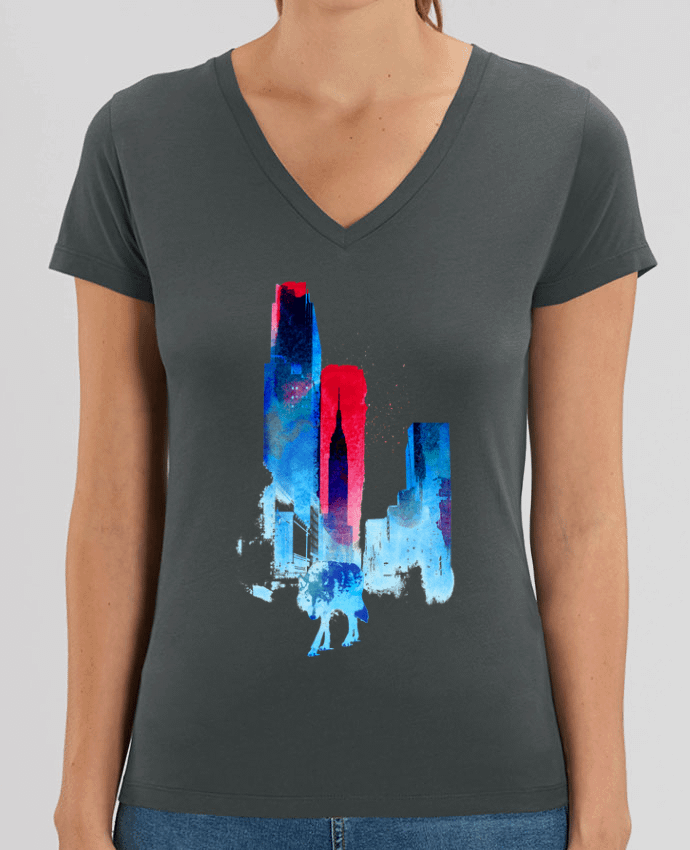 Tee-shirt femme The wolf of the city Par  robertfarkas