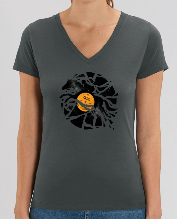 Tee-shirt femme Disc Jokey Par  Enkel Dika