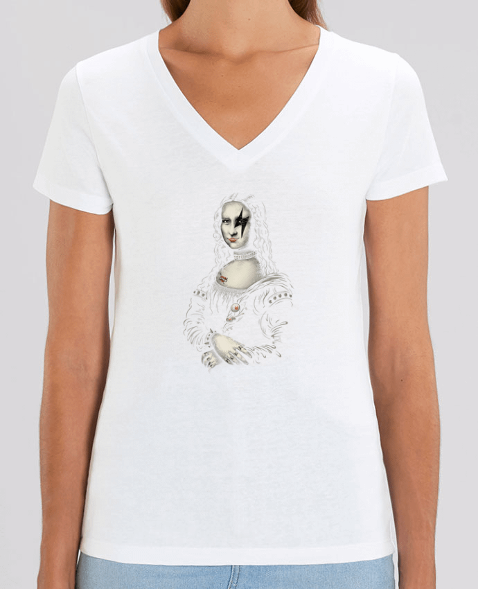 Camiseta Mujer Cuello V Stella EVOKER Renaissance Rocks Par  Enkel Dika