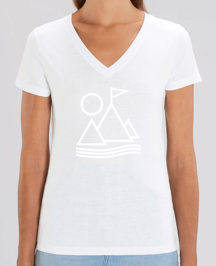 Women V-Neck T-shirt Stella Evoker Pyramid disney Par  Ruuud