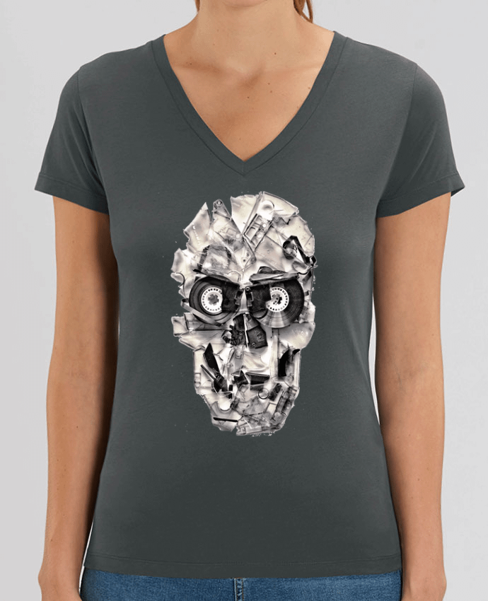 Women V-Neck T-shirt Stella Evoker Hometaping Par  ali_gulec