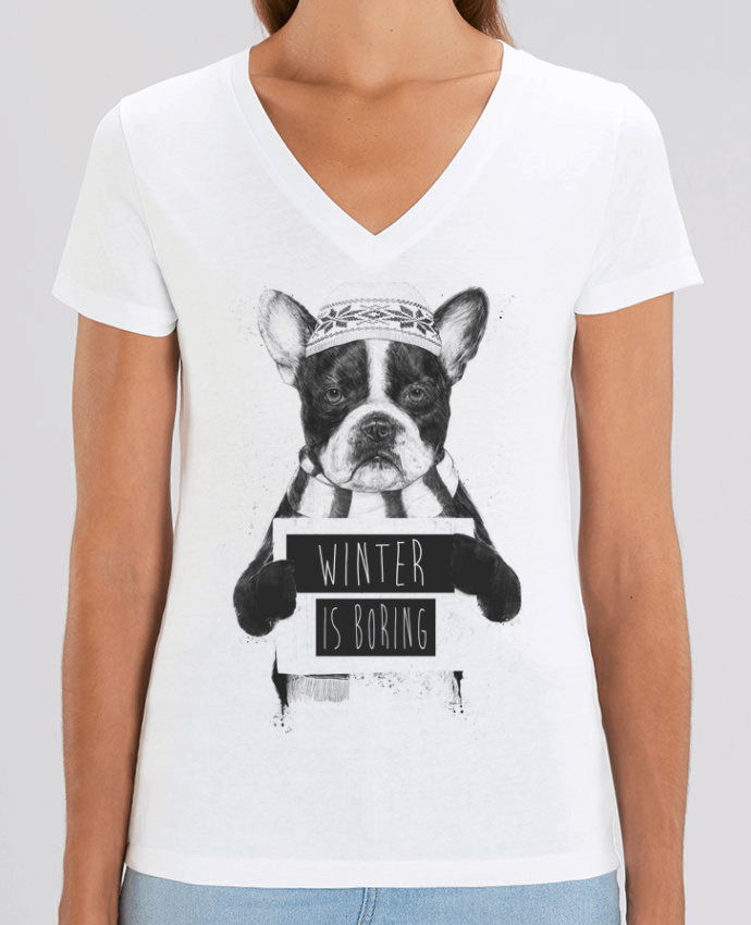 Tee-shirt femme Winter is boring Par  Balàzs Solti