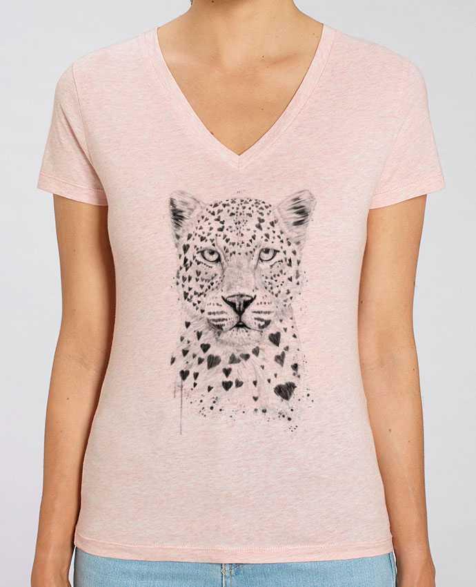 Tee-shirt femme lovely_leopard Par  Balàzs Solti