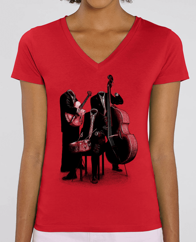 Tee-shirt femme Les invisibles Par  Florent Bodart