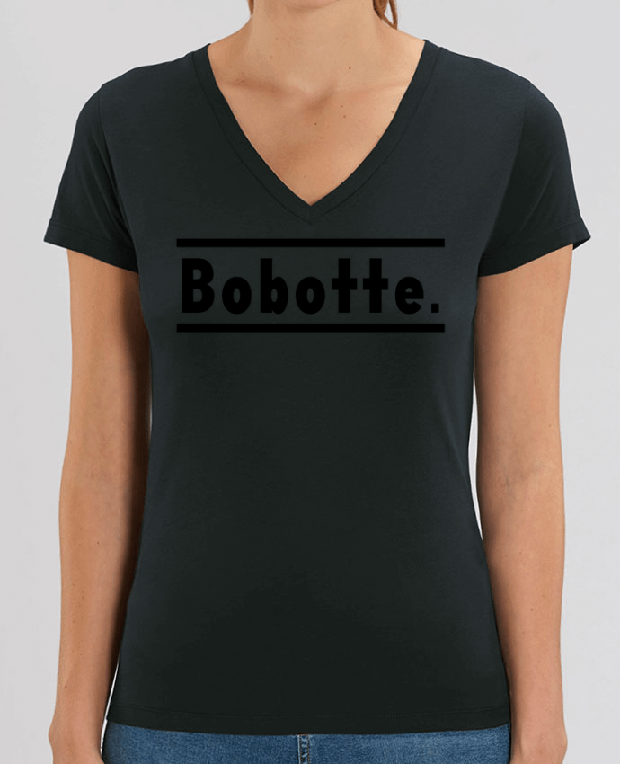 Camiseta Mujer Cuello V Stella EVOKER Bobotte Par  WBang