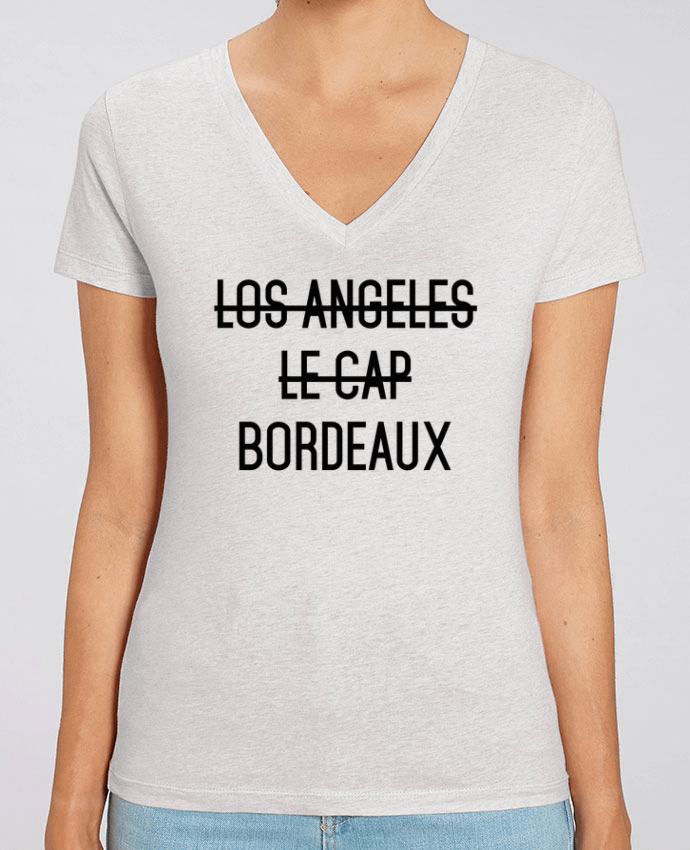 Tee-shirt femme 1er Bordeaux Par  tunetoo