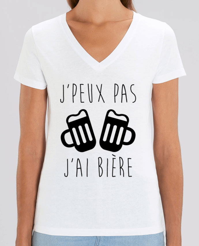 Tee-shirt femme J'peux pas j'ai bière Par  Benichan