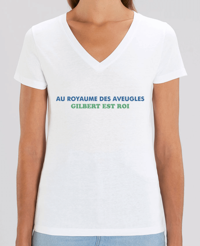 Tee-shirt femme Au royaume des aveugles Par  tunetoo