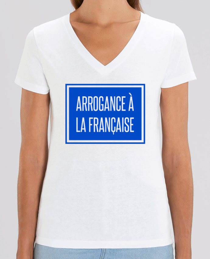 Tee-shirt femme Arrogance à la française Par  tunetoo