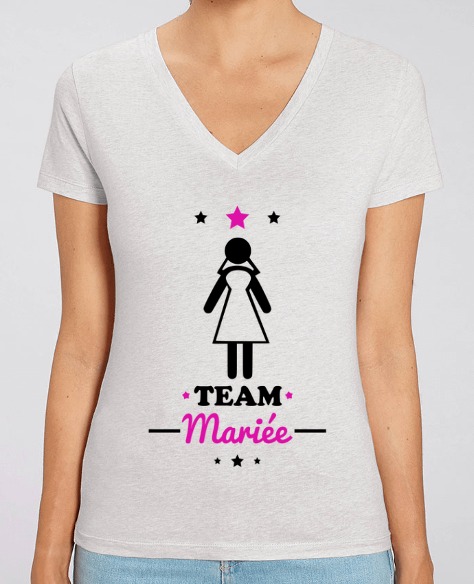 Tee-shirt femme Team mariée : enterrement de vie de jeune fille Par  Benichan