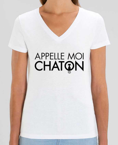Tee-shirt femme Appelle moi Chaton Par  Freeyourshirt.com