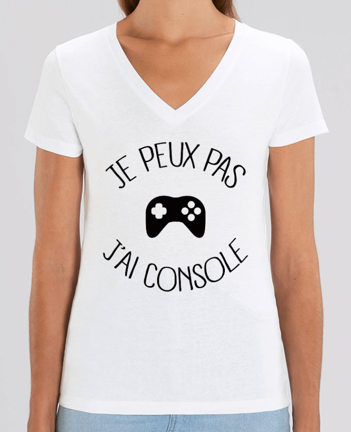 Tee-shirt femme Je peux pas j'ai Console Par  Freeyourshirt.com