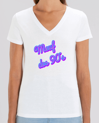 Tee-shirt femme Meuf des 90s Par  WBang