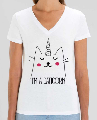 Tee-shirt femme I'm a Caticorn Par  Freeyourshirt.com