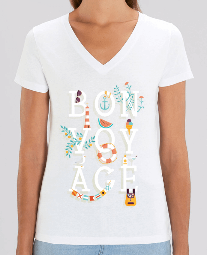 Tee-shirt femme Bon Voyage Par  