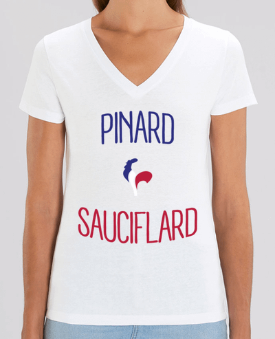 Tee-shirt femme Pinard Sauciflard Par  Freeyourshirt.com
